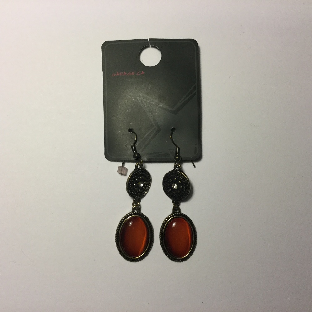 Garage Ca Earrings Brand New